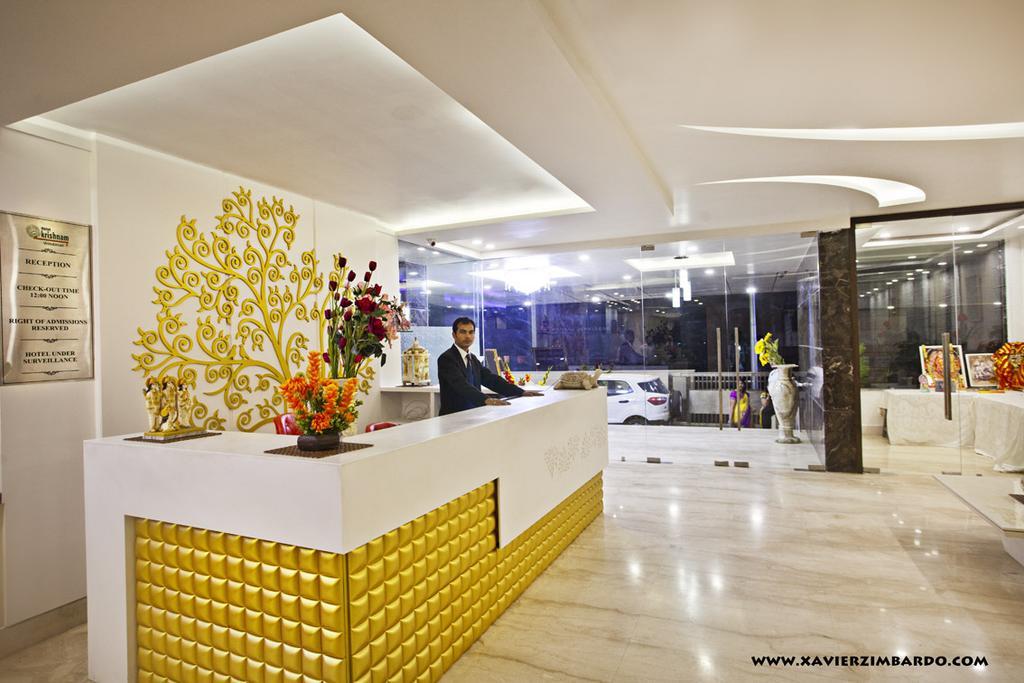Hotel Krishna International Vrindāvan Eksteriør billede